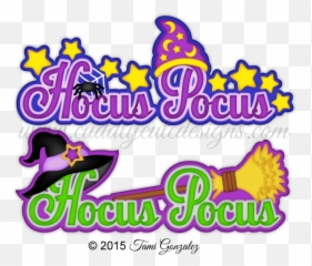 Hocus Pocus Titles - Clip Art Png,Hocus Pocus Png