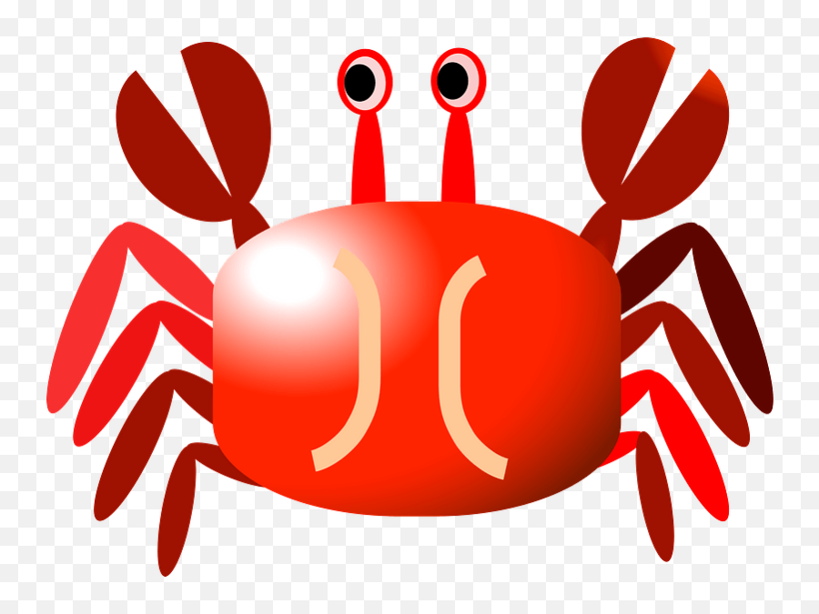 Red Crab Clipart Free Download Transparent Png Creazilla - Crab Cartoon,Crab Clipart Png