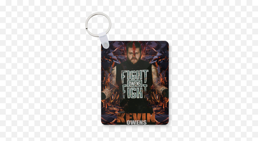 Kevin Owens Printed Keychain - Keychain Png,Kevin Owens Png Kevin Owens Printed Keychain - Keychain Png,Kevin Owens Png