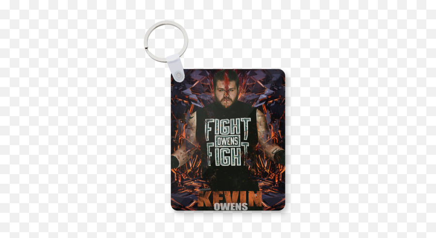 Kevin Owens Printed Keychain - Keychain Png,Kevin Owens Png