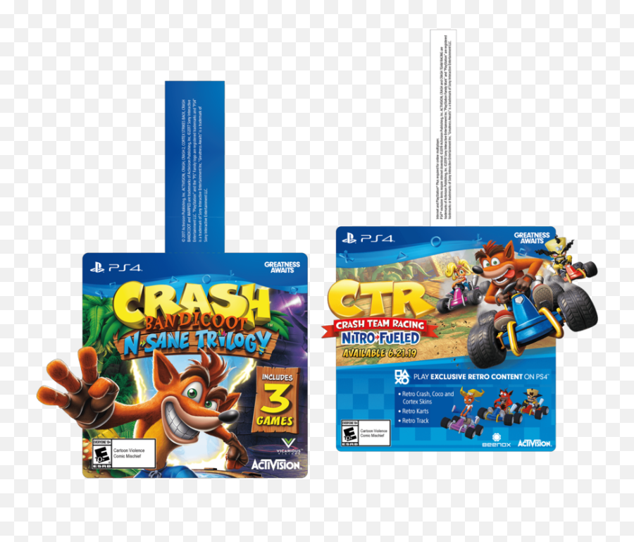 Playstation U2014 Drake Socie Design Png Crash Bandicoot Logo
