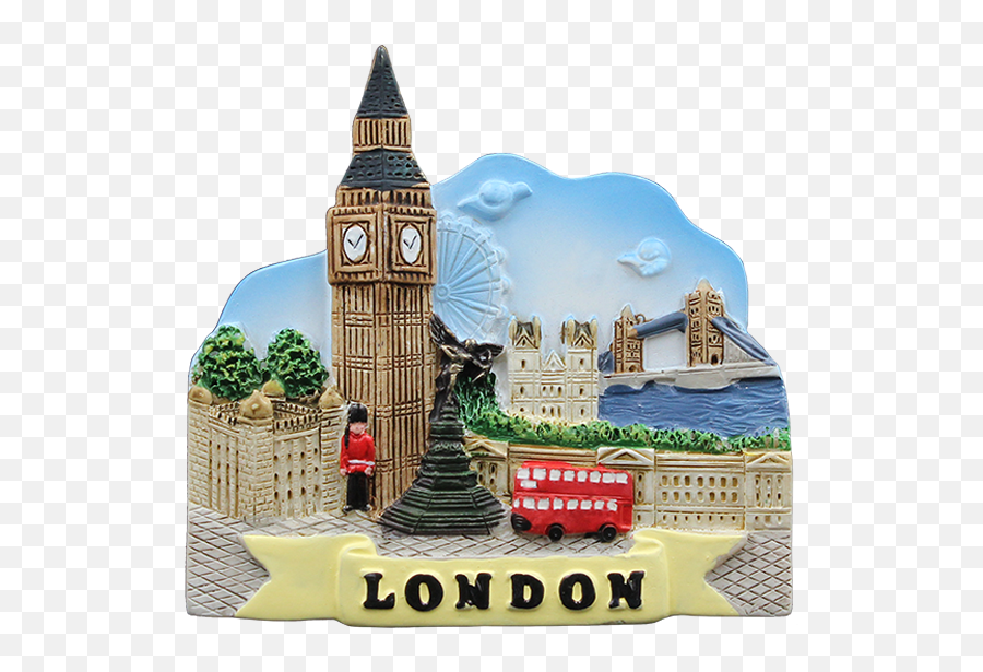 Download London Fridge Magnet - London Magnet Full Size Clock Tower Png,Magnet Png