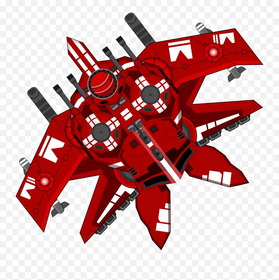 Download This Free Icons Png Design Of Spaceship Red - Full Spaceship Clipart,Spaceship Transparent Background