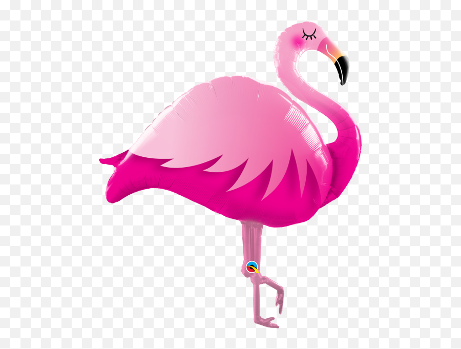 46 Pink Flamingo Balloon - Ballon Flamingo Png,Flamingo Clipart Png