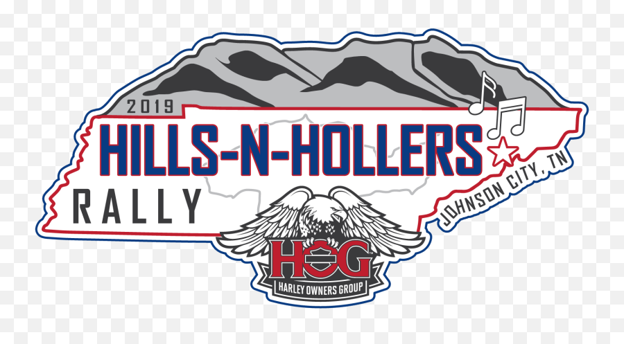 Harley - Davidson Rally To Begin Wednesday In Johnson City Hills N Hollers Hog Rally Png,Harley Davison Logo