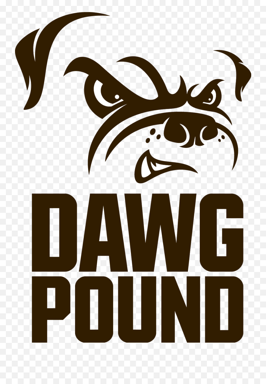 Cleveland Browns Dawg Pound Decal - Logo Cleveland Browns Dawg Pound Png,Cleveland Browns Logo Png