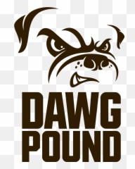 Cleveland Browns Dawg Pound Decal - Logo png