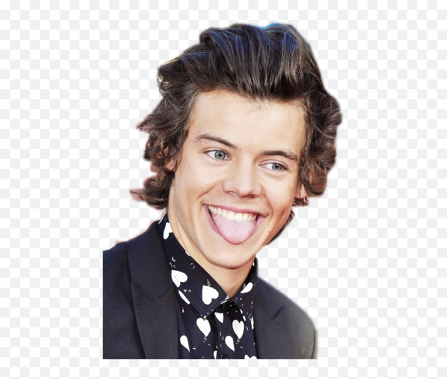 Harry Styles Face Transparent - Harry Styles 2013 Tongue Png,Harry Styles Png