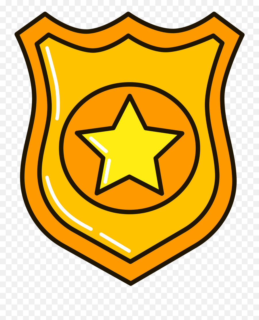 Police Badge Clipart Free Download Transparent Png Creazilla - Cops Badge Clip Art,Police Badge Png
