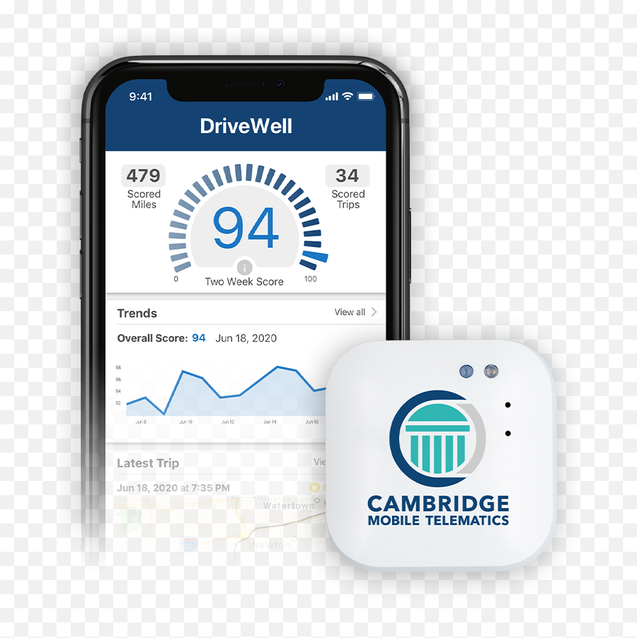 How It Works Cambridge Mobile Telematics - Smart Device Png,Cambridge Analytica Logo