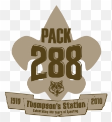 Download Pack 288 T - shirt Logo Cub Scout Full Size PNG Clip Art