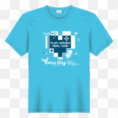 Play Games - Extra Life T Shirt png