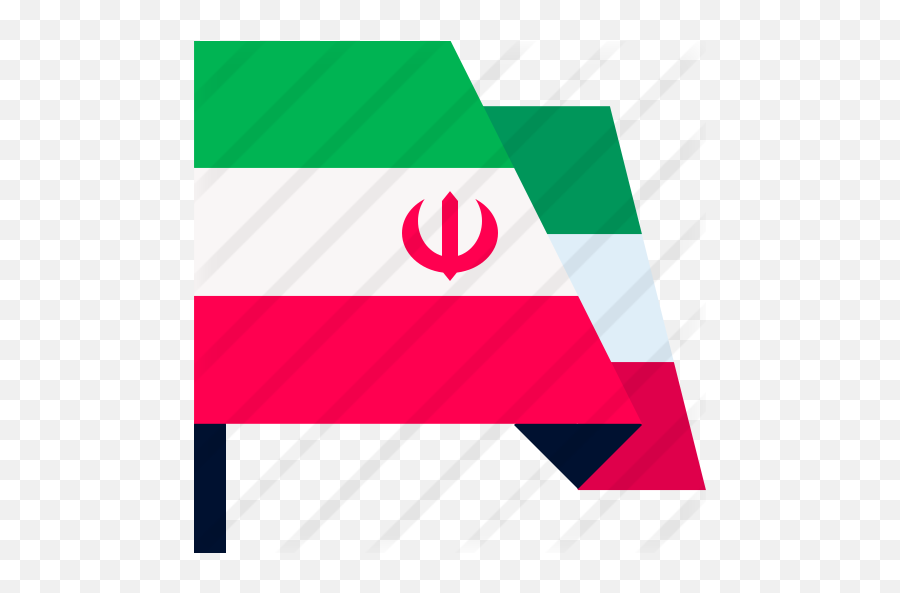 Iran - Vertical Png,Iran Flag Png