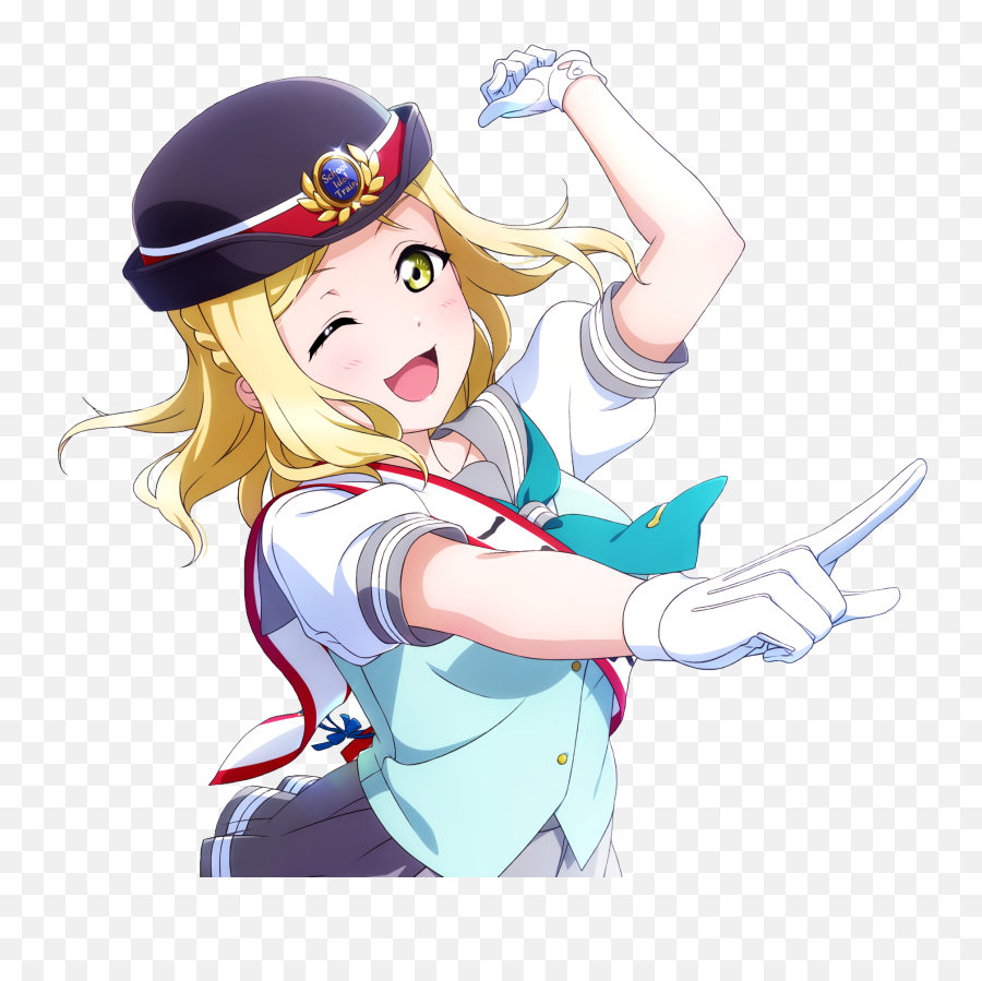 Ur Ohara Mari Right Lets Go - Fictional Character Png,Mari Ohara Transparent