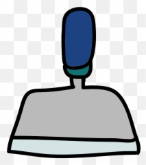 Putty Knife Icon - Clipart Full Size Household Cleaning Supply png