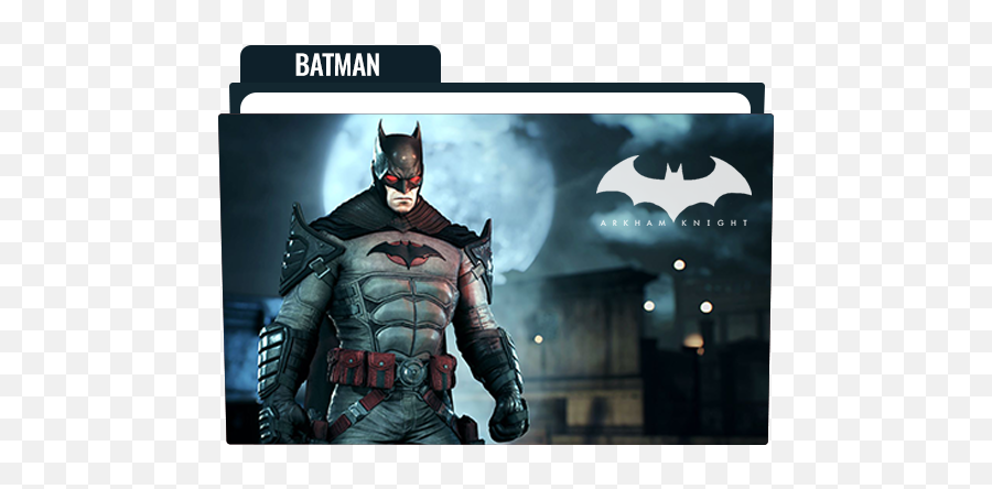 Batman Arkham Knight Folder Icon Free Download - Designbust Png,Arkham Knight Png