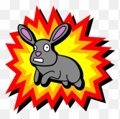 Exploding Rabbit Site Icon - png