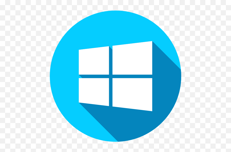 Windows - Flat Windows Icon Png,Windows Icon Font