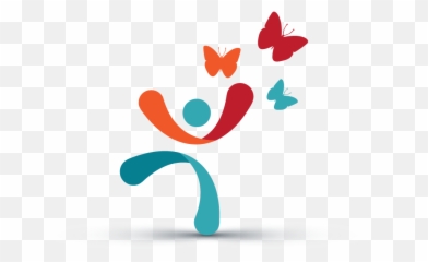 Man Butterfly Online Logo Template - And png