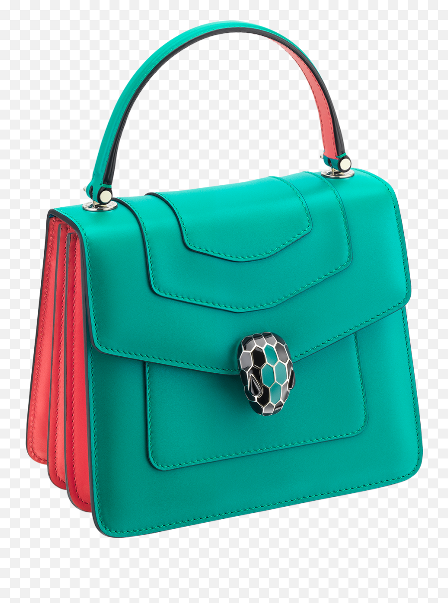 Serpenti Forever Crossbody Bag In Tropical Turquoise Smooth - Top Handle Handbag Png,Sea Star Icon
