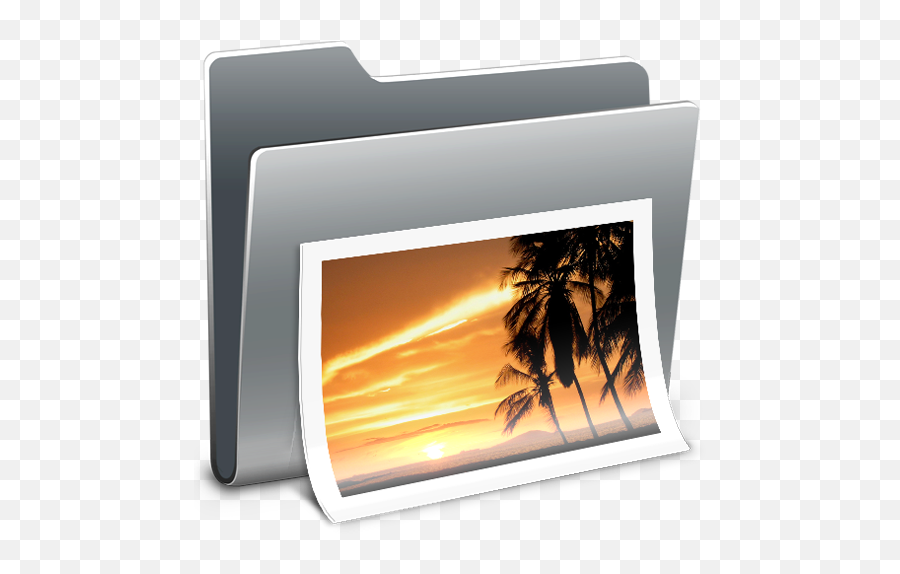 3d Photos Folder Free Icon Of - 3d Icon Folder Photo Album Png,3d Folder Icon