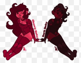 Artbook - Steven Universe Pixel Dark and Ruby png