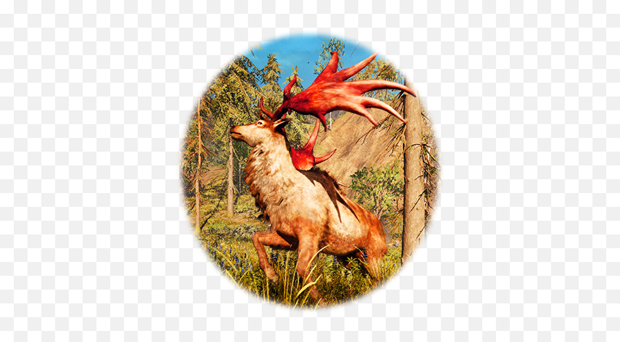 Rare Animals - Far Cry Primal White Elk Png,Far Cry 4 What Key Is The Icon That Looks Like A House