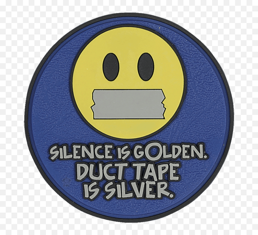 Tru - Spec Silence Is Golden Morale Patch U2013 Mad City Outdoor Gear Happy Png,Morale Icon