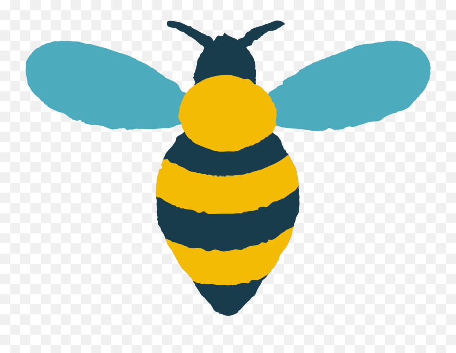 Bee Illustration In Png Svg - Happy,Bee Icon