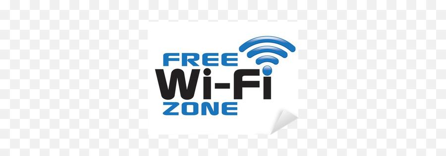 Sticker Free Wi - Fi Zone Logo Icon Pixersus Language Png,Icon Stickers Free