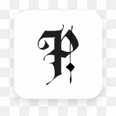 Start Writing More Today Prose - P Tattoo Png,Goth Icon