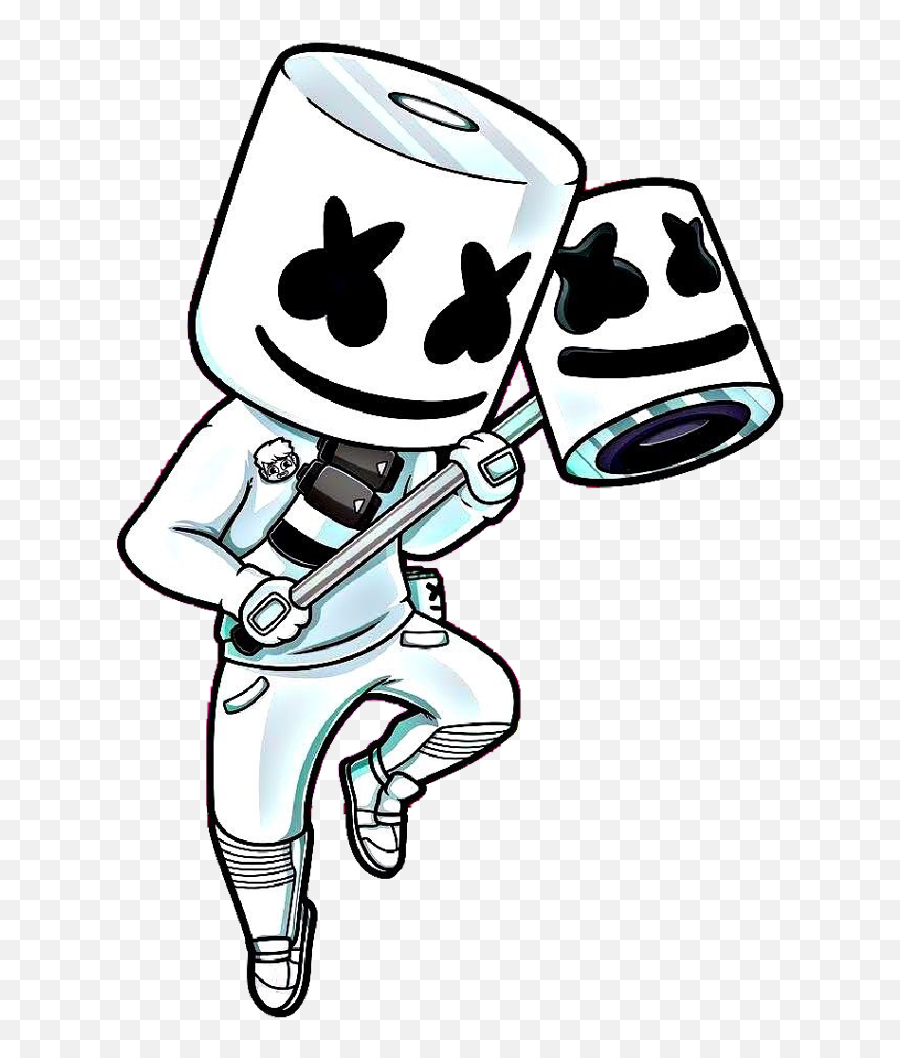 DJ Marshmello Greeting Cardundefined by Rolix  Redbubble