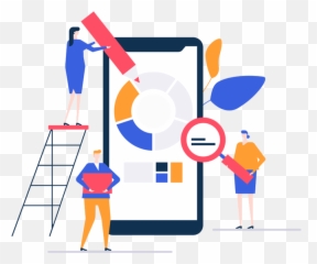 Digital Marketing Icon Transparent Images Png Play - Data Analysis Illustration