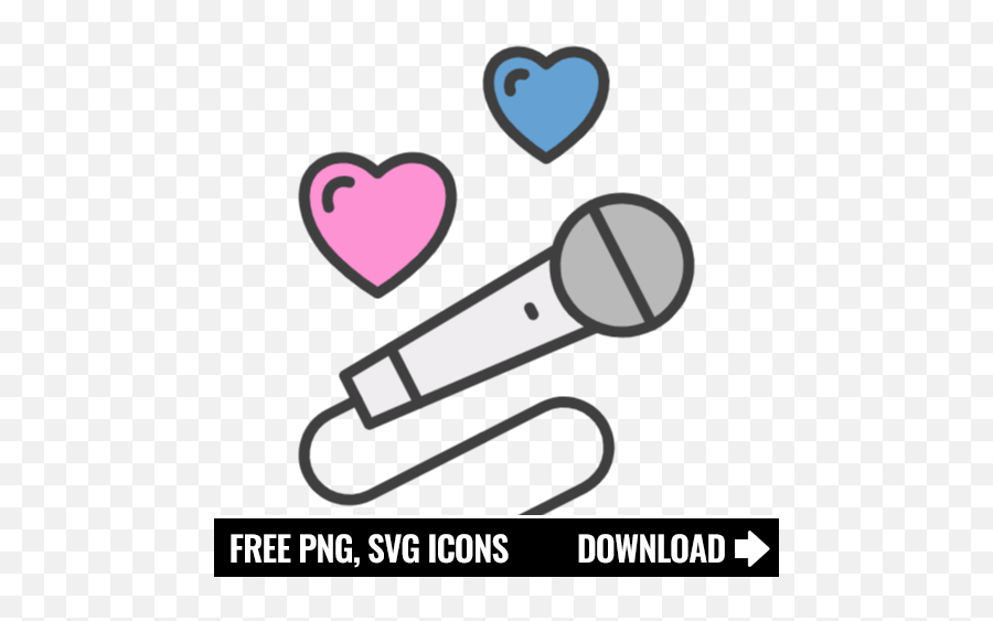 Free Karaoke Icon Symbol Png Svg Download - Girly,Icon Pack Keren