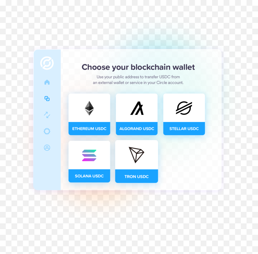 Circle Account And Api Services Now Support Usdc - Vertical Png,Tron Icon