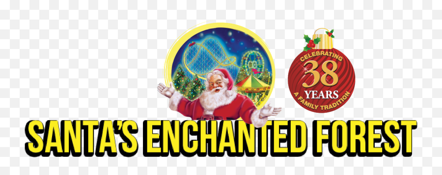Santau0027s Enchanted Forest Worldu0027s Largest Holiday Theme Park - Enchanted Forest Png,Facebook Santa Icon