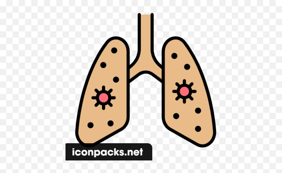 Free Lungs Icon Symbol Png Svg Download - Barquinho Pintado Em Tecido,Lung Cancer Icon