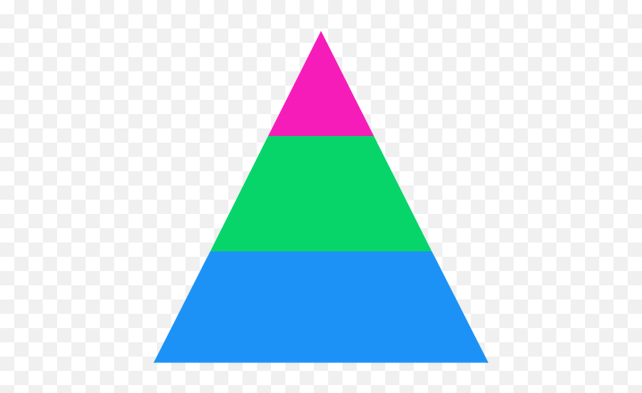 Polysexual Graphics To Download - Pyramid With 3 Columns Png,Polysexual Flag Anime Icon