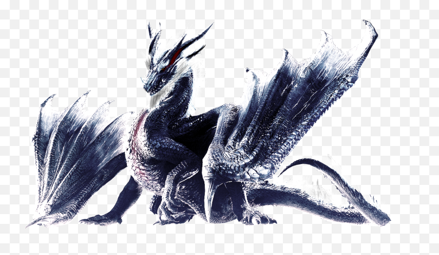 Not The Best But An Edit To Give Idea Of What White - Monster Hunter World White Fatalis Png,Barioth Icon