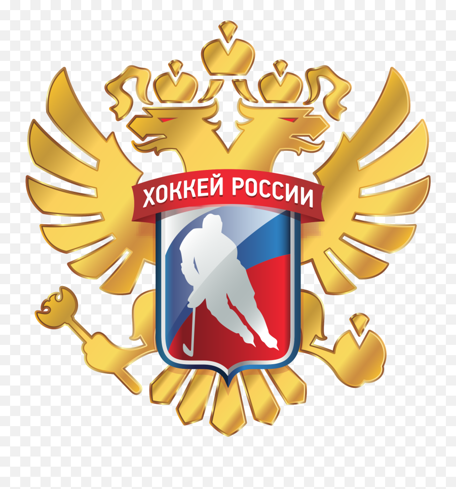 Vector Emblem Logo Of The Russian Hockey Federation - Abaliru Russia Ice Hockey Logo Png,Ussr Logos