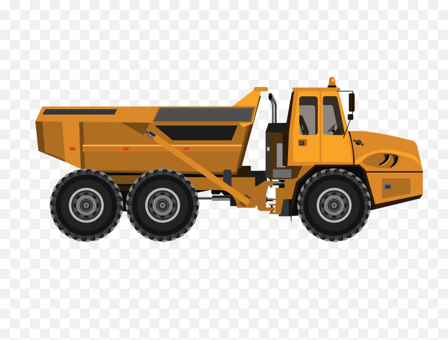 Powerful Articulated Dump Truck Png Transparent - Clipart World Articulated Dump Truck Png,Dump Truck Icon