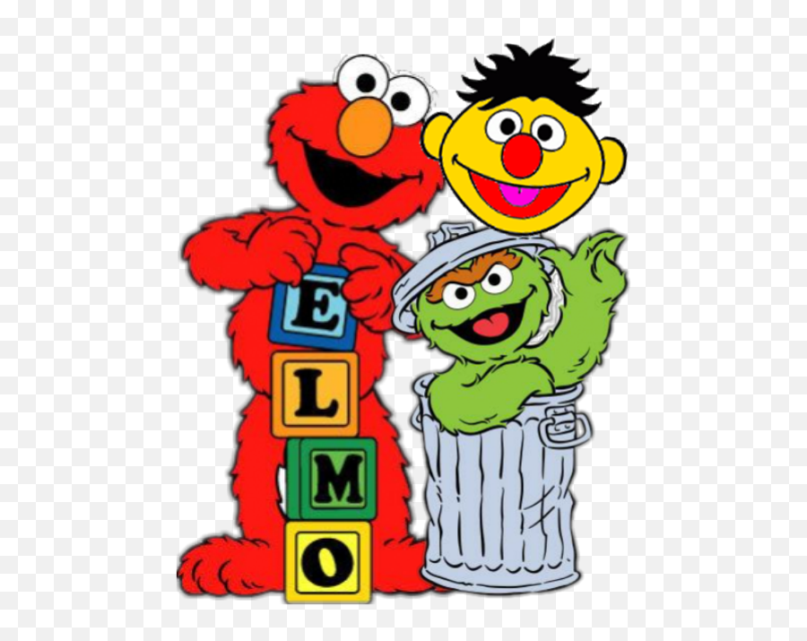 Elmo Sesame Street Birthday Banner - Clipart Sesame Street Png,Elmo Transparent