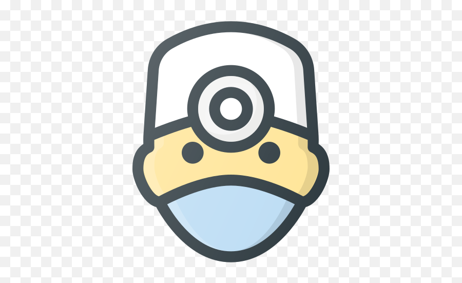 People Avatar Head Doctor Medic Surgery Free Icon - Cabeza De Doctor Dibujo Png,Doctor Who Folder Icon