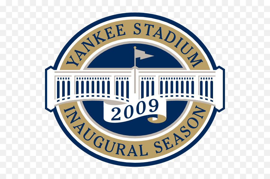 Yankee Stadium Inaugural Season 2009 Logo Download - Logo Yankee Stadium Inaugural Season Logo Png,Stadium Icon