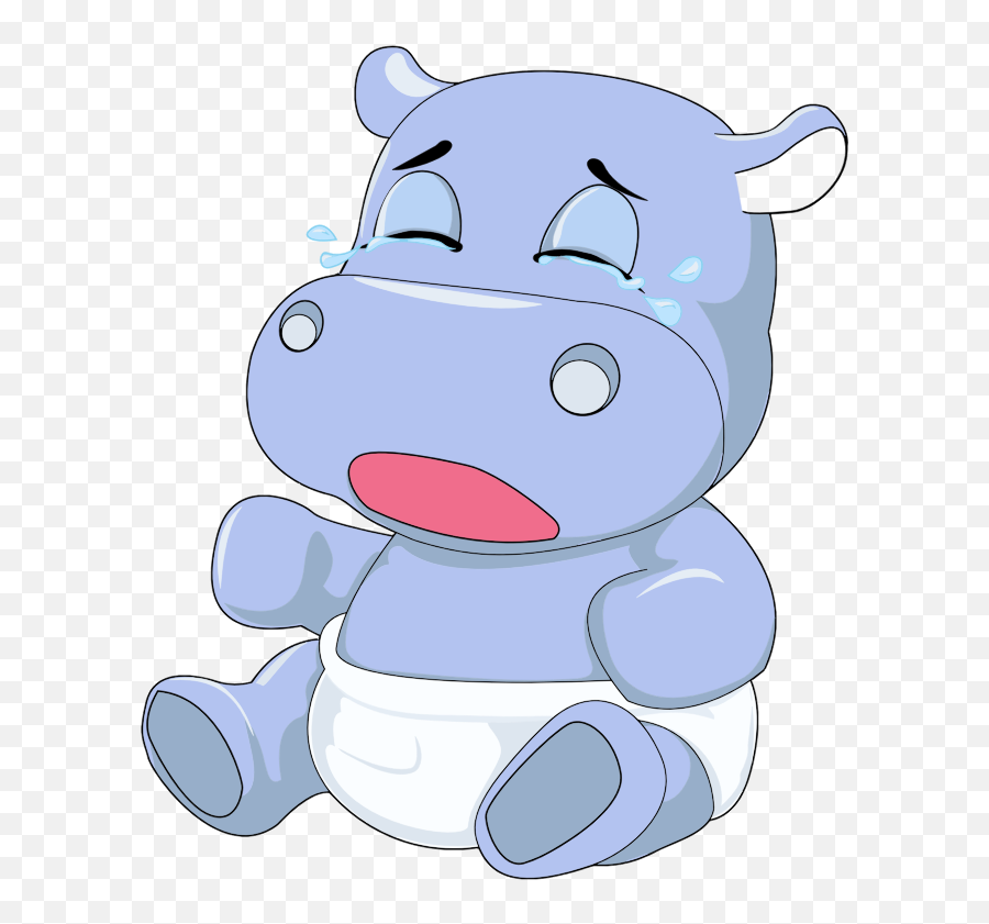 Download Free Png Baby Hippo Crying - Dlpngcom Baby Hippo Crying,Crying Baby Png