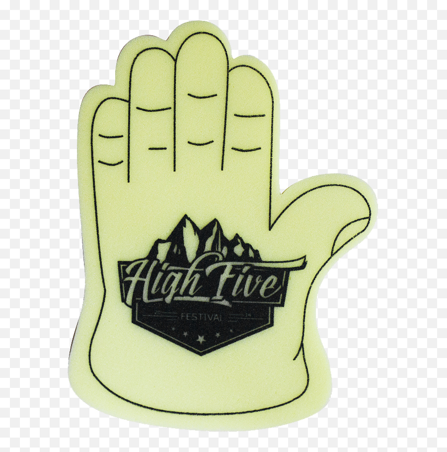 Fs - 4000 Open Hand Bws Foam World High Five Festival Png,Foam Finger Png