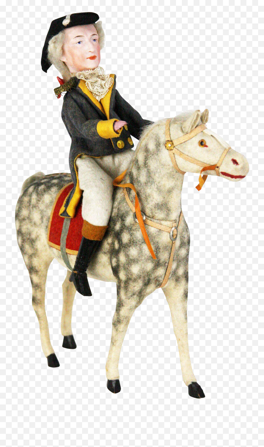 Antique German Horse Candy Container - George Washington Candy Container Png,George Washington Png