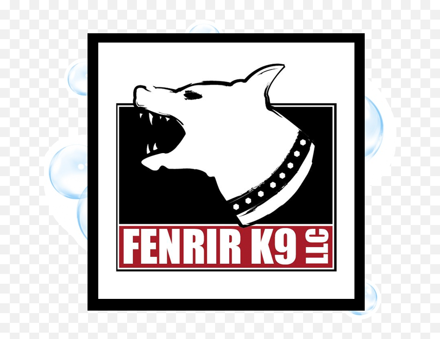 Fenrir K9 2 Logo Design Thirsty Fish Graphic - Guard Dog Png,Fenrir Png