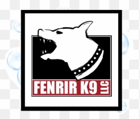 Fenrir K9 2 Logo Design Thirsty Fish Graphic - Guard Dog Png,Fenrir Png