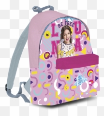 Kids Euroswan Backpack Eastpack 42cm Soy Luna 313 Gr - Blue School Bag Png,Soy Luna Png